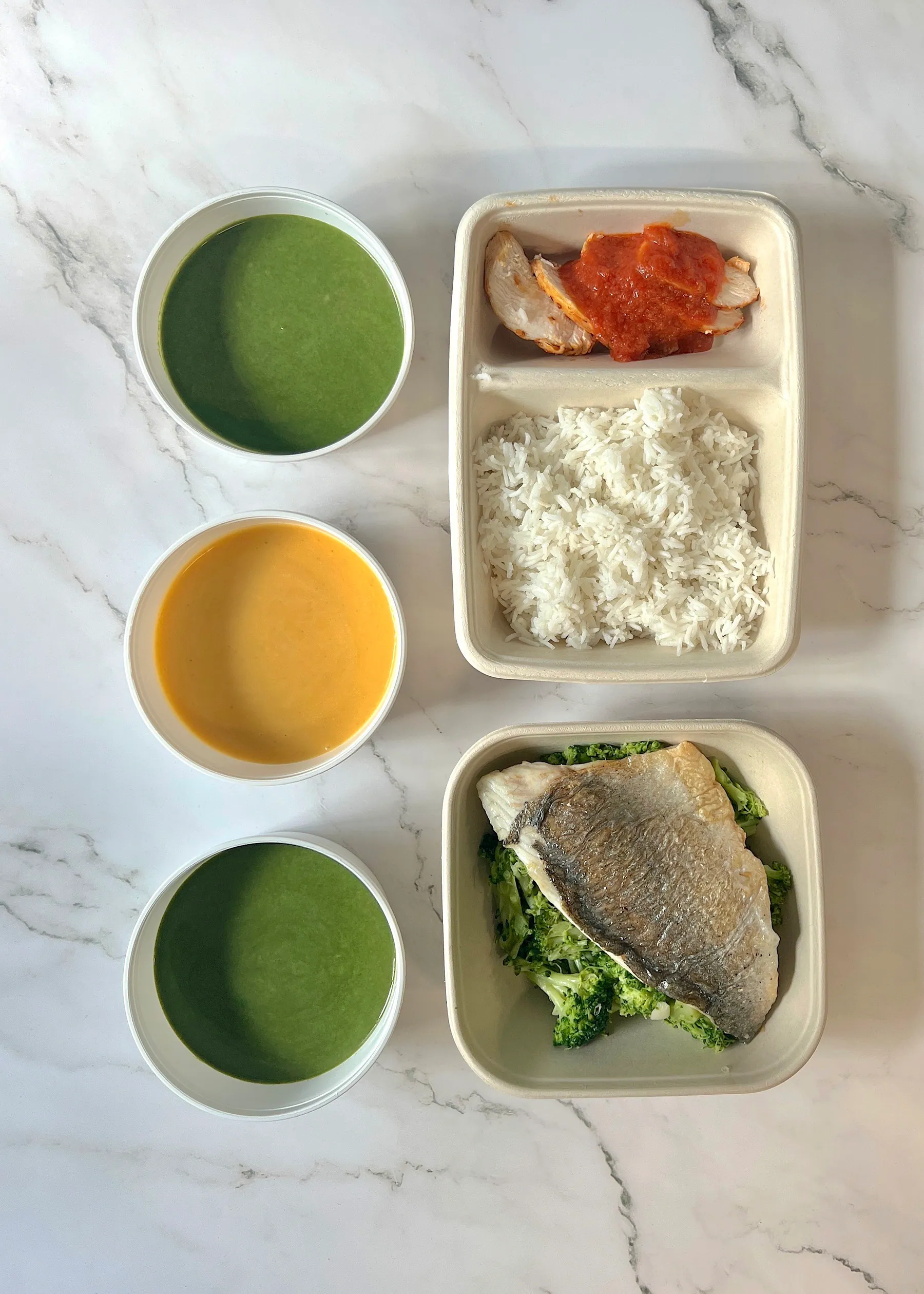 Soups on tasting day