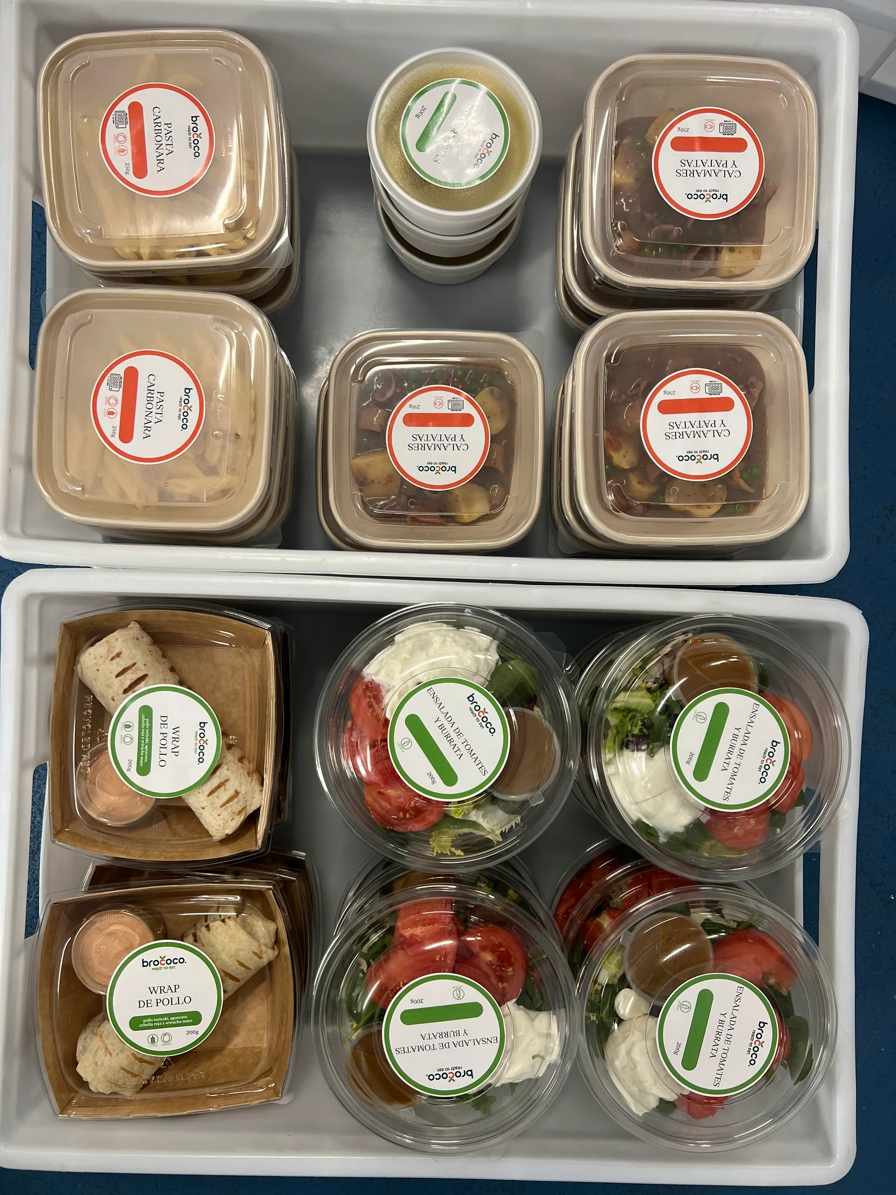 Ready-to-eat cooler