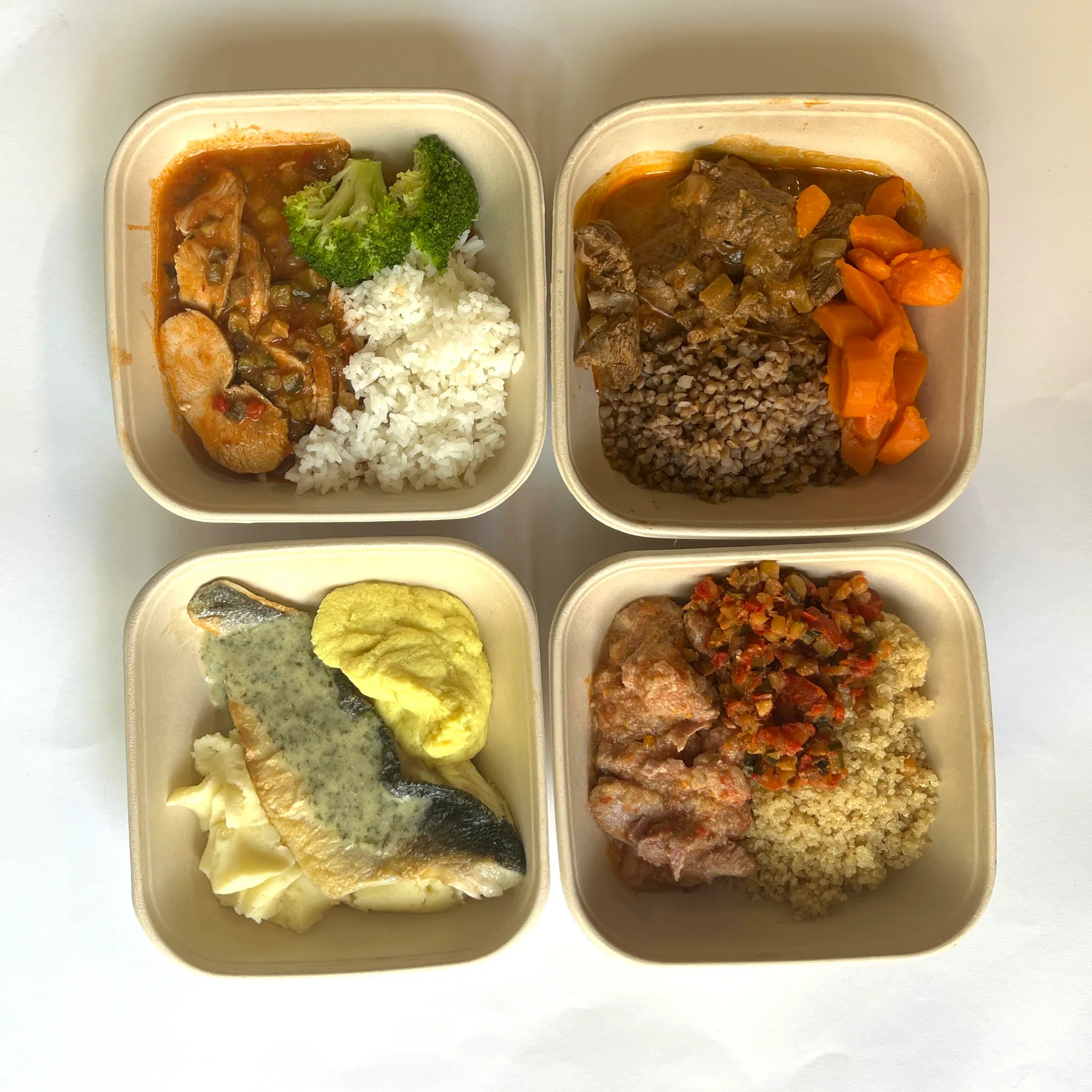 Four-dish tasting