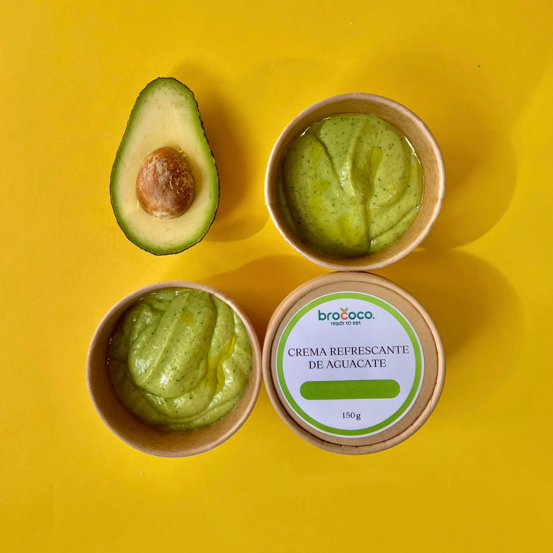 Avocado refreshing cream