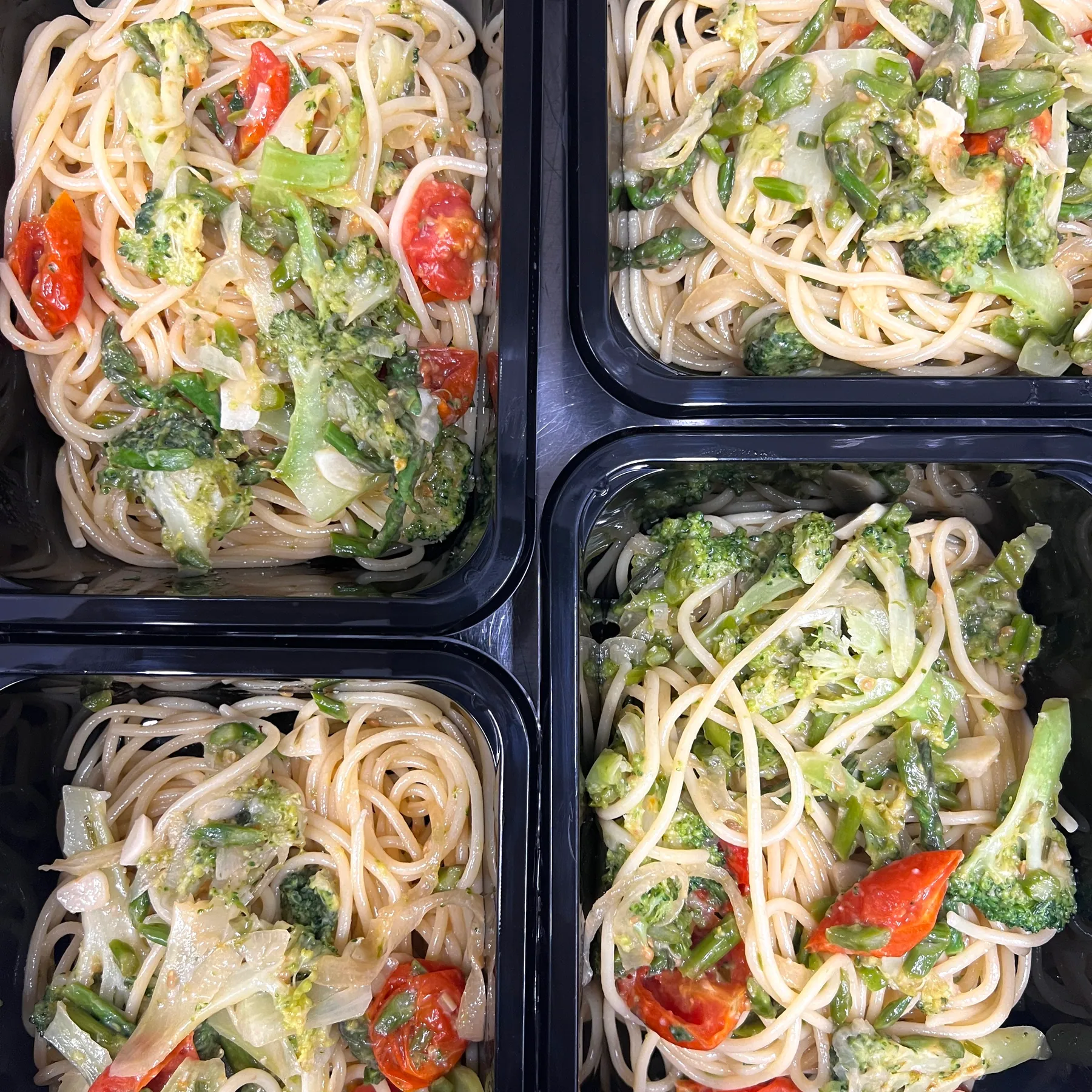 Spaghetti · broccoli